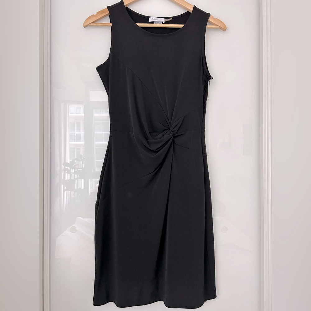 Black Calvin Klein dress